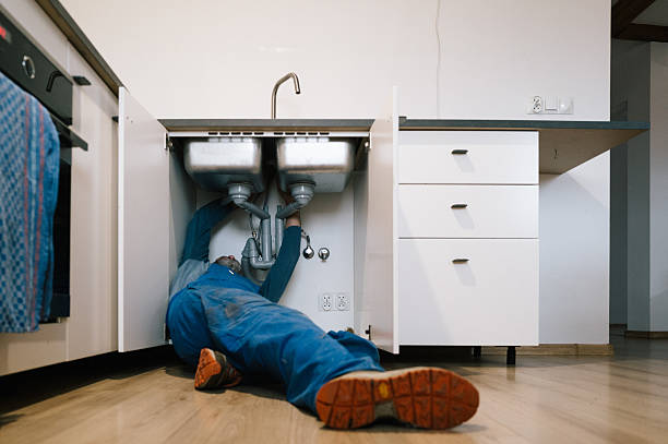 Professional Plumbing technician working in Karns City, PA